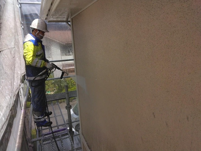 大月市　屋根外壁塗装工事